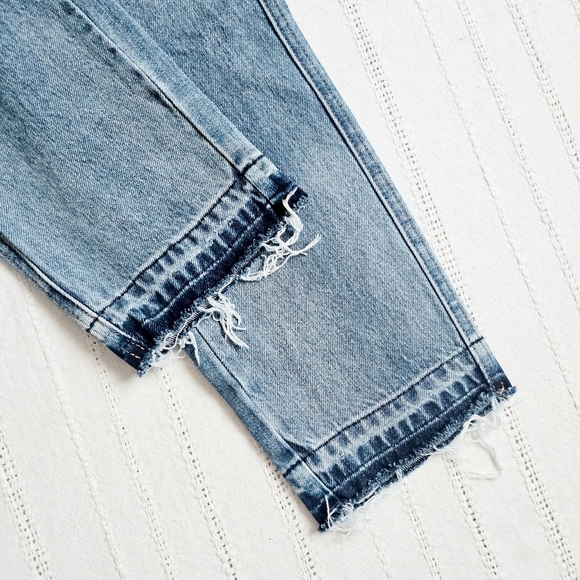 Judy Blue MR Rigid Magic Released Hem Boyfriend Straight Ankle Jeans 5/27 NWOT - Picture 10 of 15